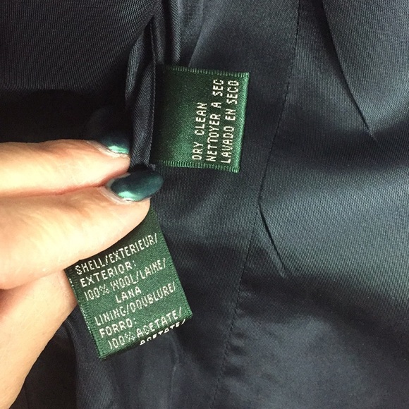 Vintage Ralph Lauren Wool Blazer - Picture 3 of 6